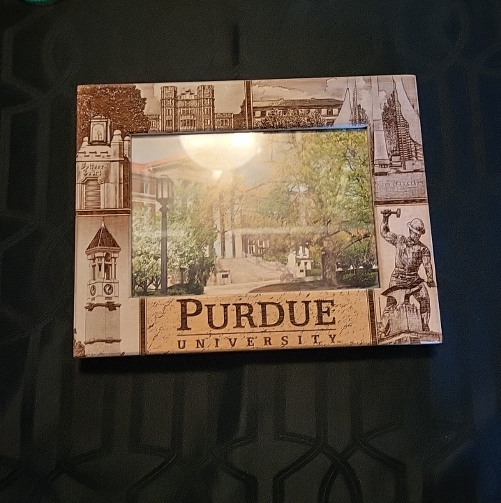 Purdue University Brown Photo Frame